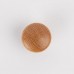 Knob style D 30mm oak lacquered wooden knob